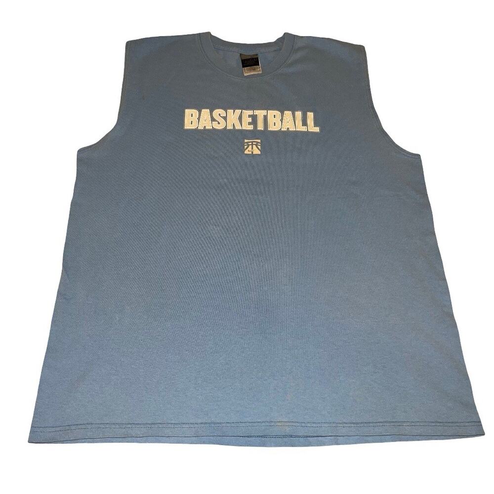 Vintage Nike Gray Tag Basketball Y2K Tank Top T-Shirt Men’s Size Large